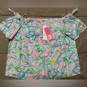NWT Lilly Pulitzer Tamara Top Size Large